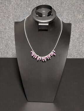 Bead For Life Silver Tone Necklace With Multicolored Beads Made In Uganda